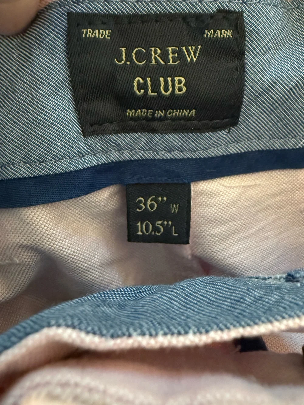 J. Crew Club Shorts in Light Pink Size 36 10.5” Length